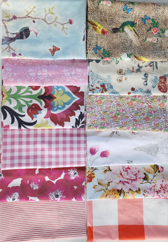 Pack 12 retazos Almohadones Naples