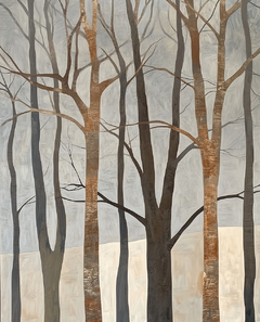 Mural Autumn Trees - comprar online