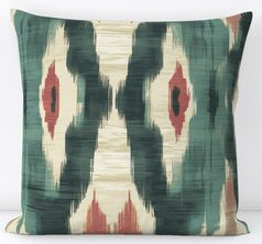 Almohadón Arizona in teal