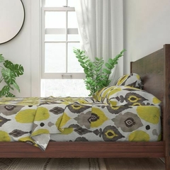 Retro Ikat Lime en internet