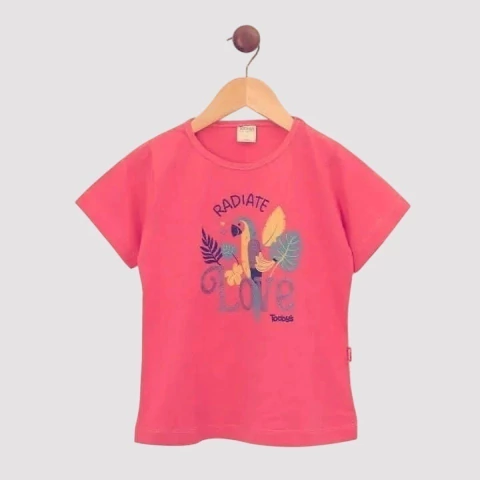 Remera love coral - comprar online