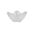 Bowl de Cristal Martelado Com Borda Dourada Taj Flor 12 x 6,3cm We Make na internet