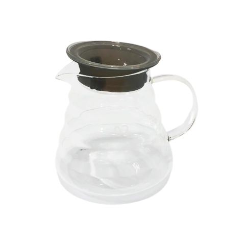 Cafeteira De Borossilicato 500ml Com Tampa Zahav