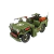 Miniatura Colecionável Carro Jeep Militar Verde Arm 31cm Retrô Verito