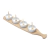 Conjunto Bandeja Bambu Com 4 Molheiras e 4 Colheres 48x9,5cm Lyor - comprar online