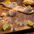 Conjunto Bandeja Bambu Com 4 Molheiras e 4 Colheres 48x9,5cm Lyor - loja online