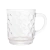 Conjunto Com 3 Canecas Para Café de Vidro Diamond 250ml Lyor - comprar online