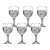 Conjunto Com 6 Taças Para Água 290ml Bistro Pasabahçe