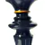Estatueta Trofeu Chess Rainha Preta de Resina Verito na internet