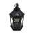 Lanterna Marroquina Prateada Decorativa Com Lâmpada LED 27cm We Make - EUQUEROUM - Xadrez, Miniaturas, Estatuetas, Dia dos Pais