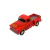 Miniatura Colecionável Chevy 3100 Stepside Pick-Up 1955 Laranja Flame 1/32 Kinsmart