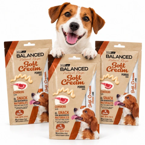 vitalcan soft cream balanced perros cordero
