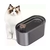 Bebedero Automatico Dispenser Fuente Oval Carbon Activado USB Gatos y Perros 3 Litros