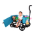 Carrito Ibiyaya Noah All Around Beach Wagon Coche Mascotas Perros Grandes