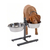 Comedero Antiahogo Altura Regulable Ajustable Trixie Perros L