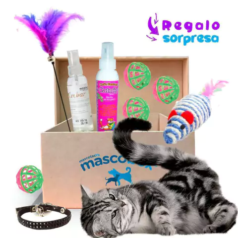 Mascobox Mimos Esenciales Gatos con Catnip
