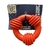 Juguete Aro Mordillo Con Relieve Tpr Pet Max Resistente Perros 9 Cm 