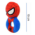 Peluche juguete sonajero de Spiderman Marvel con agarre, ideal para perros, mide 15 cm.