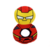 Juguete Peluche Iron Man Sonajero Marvel Con Agarre Avengers Para Perros