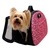 Bolso Ibiyaya Pink Leopard Safari Tote Viajes Avion Pet Carrier Mascota 6 kg