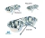 Set Duo Comedero Y Bebedero Acero Inoxidable Mediano Trixie 0.75 L - comprar online