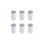 Kit 6 Mini Potes Herméticos Porta Temperos 340ml
