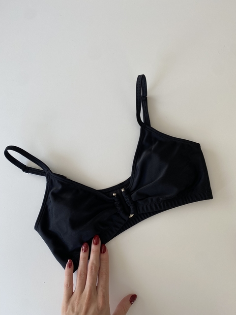 Corpiño BLOSSOM negro - comprar online