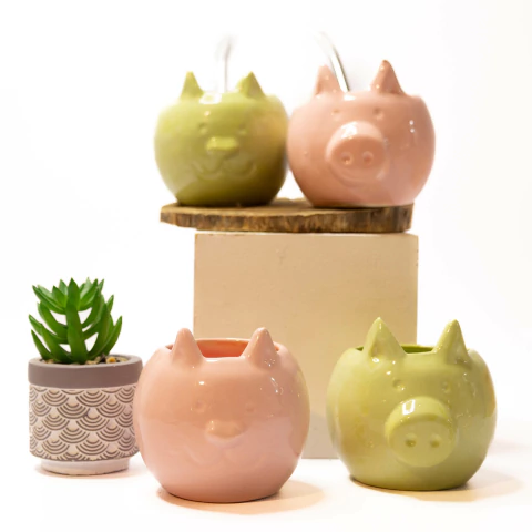 Mate Cerámica Animalitos - comprar online