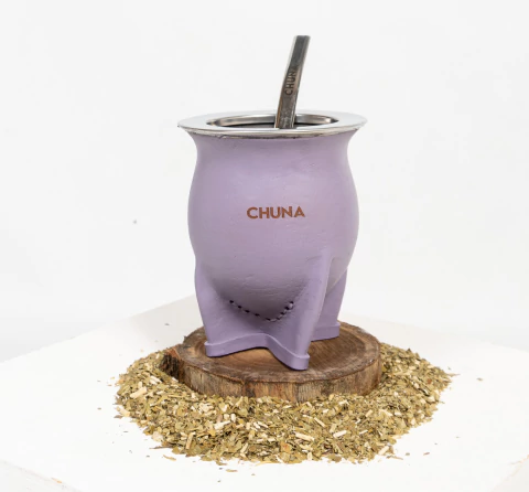 Mate Hades XL acero inoxidable y cuero en internet
