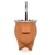 Mate Hades XL acero inoxidable y cuero CON FALLA - Chuna - Siempre con Vos