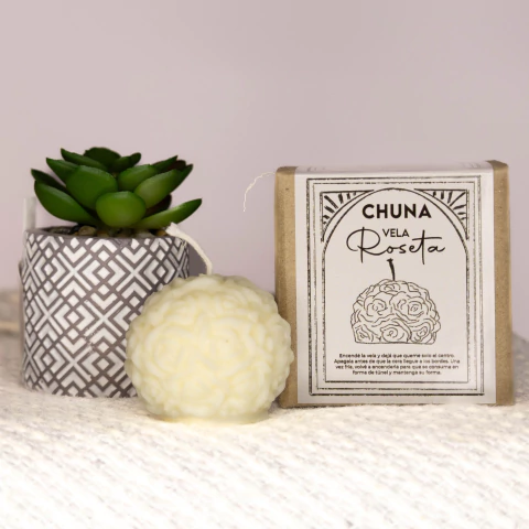 Vela de Soja Roseta - comprar online