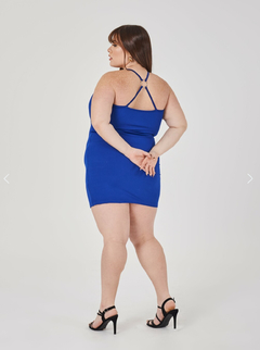 VESTIDO RECORTE 3 AROS - comprar online