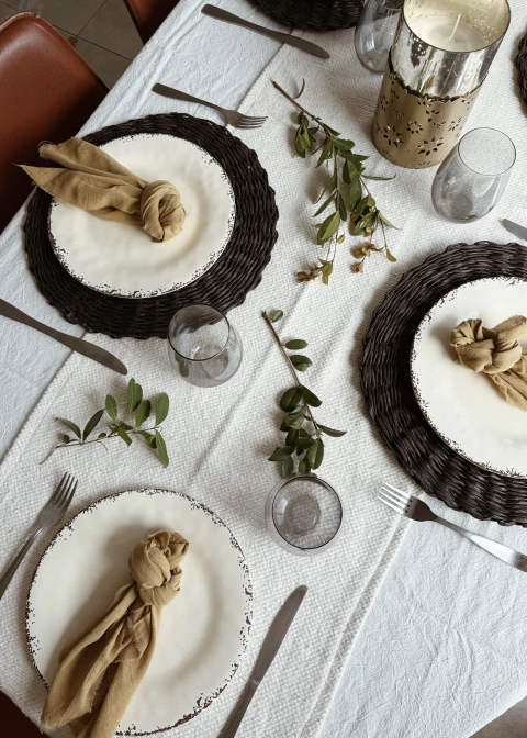 CAMINO TEJIDO - NATURAL - comprar online