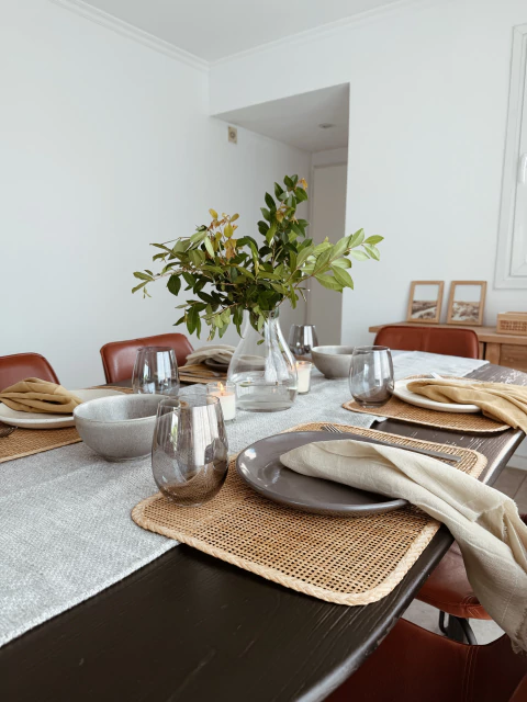 SET DE 4 SERVILLETAS GASA - ARENA - comprar online