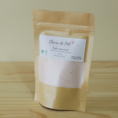 Argila rosa em pó 100g - Todos os tipos de pele
