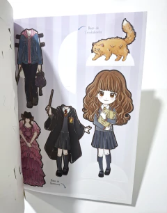 HARRY POTTER ¡DISFRAZATE EN HOGWARTS! (CON 10 MUÑECOS DE PAPEL) - comprar online