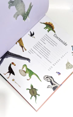 ENCICLOPEDIA ILUSTRADA DE LOS DINOSAURIOS - CLAUDIA MARTIN en internet