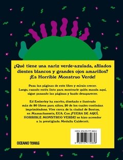 ¡Fuera de aquí, horrible monstruo verde! Ed. Emberly en internet