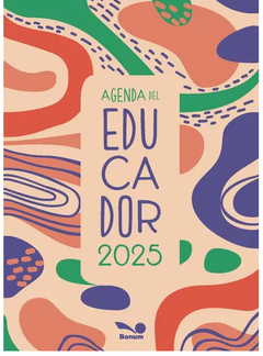 Agenda del educador 2025 - Tapa Ondas