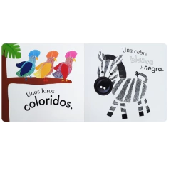 Libro con texturas Animales opuestos - Powell Sarah - comprar online