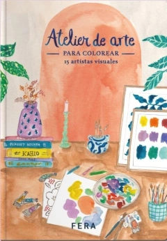 Atelier de arte para colorear 15 artistas visuales - Fera