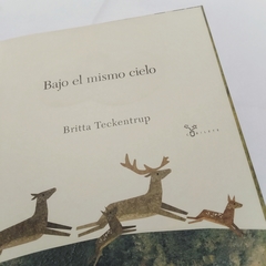 Bajo el mismo cielo - Britta Teckentrup en internet
