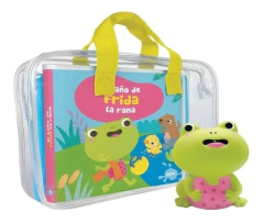 Libro sumergible El Baño de Frida la rana