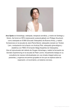 COMO REGULAR EL SISTEMA NERVIOSO - ANA OJEDA en internet