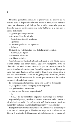 La uruguaya - Pedro Mairal en internet
