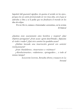 Sapukái - Guillermo Roz - La Livre - El oficio de las palabras