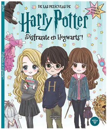 HARRY POTTER ¡DISFRAZATE EN HOGWARTS! (CON 10 MUÑECOS DE PAPEL) - comprar online