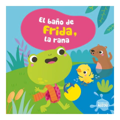 Libro sumergible El Baño de Frida la rana - comprar online