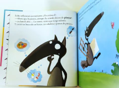 El lobo que quería ser artista - Orianne Lallemand y Éléonore Thuillier - comprar online