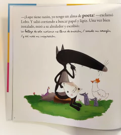 El lobo que quería ser artista - Orianne Lallemand y Éléonore Thuillier - La Livre - Librería de barrio